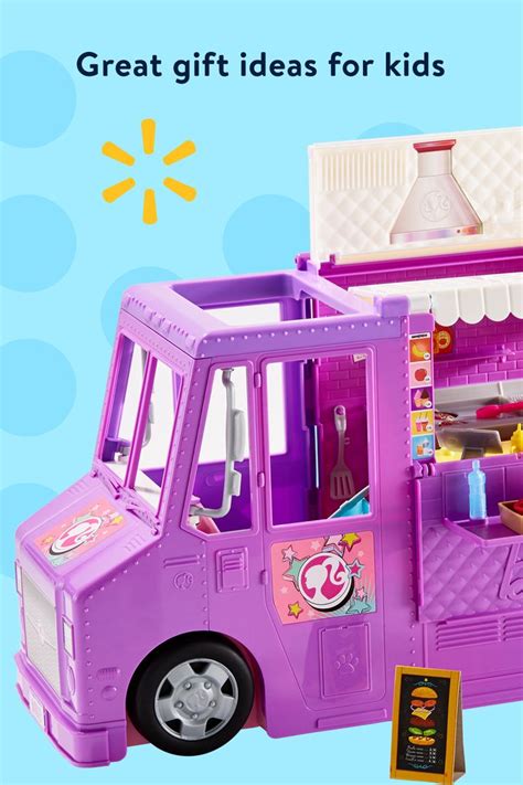 Barbie Food Truck With Multiple Play Areas And 30 Realistic Play Pieces