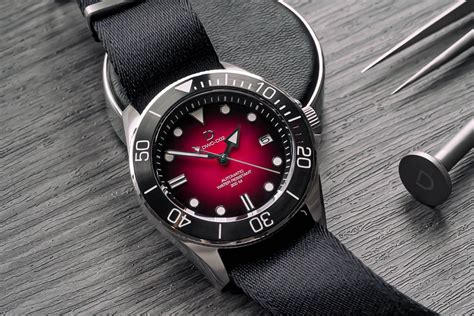 Dive Watch Mod Idea The Ruby Red Mod Diy Watch Club