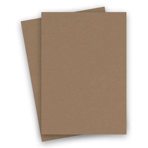 Light Brown 8 12 X 14 Basis Paper 100 Per Package 216 Gsm 80lb Cover