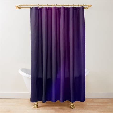 Purple Deep Purple Design Shower Curtain By Greygoodzstore Solid