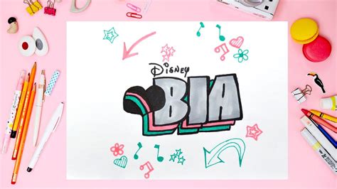 #DisneyBIA - Cómo dibujar el logo de BIA Disney ️Art Colorkids - YouTube