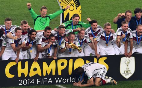Germany celebrates World Cup win