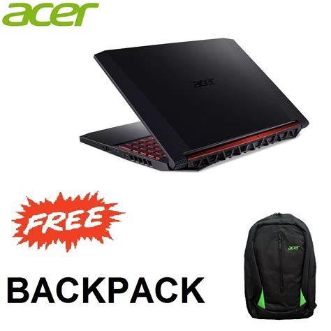 Acer forgot an sd card slot. ACER NITRO 5 AN515-54-526L NOTEBOOK (i5-9300H,4GB,256GB,GTX1050-3GB,WIN10,15.6") FREE BACKPACK