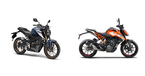 Ktm 125 duke has tubeless tyre and alloy wheels. Motorrad Vergleich Honda CB125R 2021 vs. KTM 125 Duke 2020