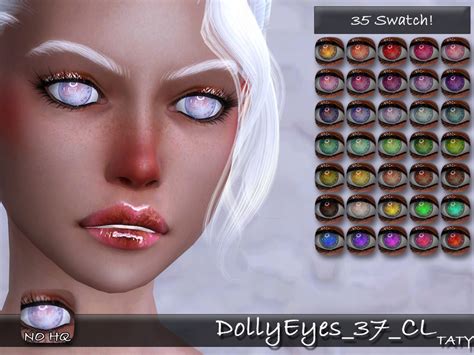 Dolly Eyes 37 By Tatygagg From Tsr Sims 4 Downloads