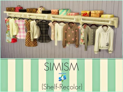 Shelf Recolor By Simism The Sims Mod Download The Sims Resource