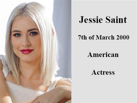 Who Is Jessie Saint Wiki Bio Age Height Weight Facts