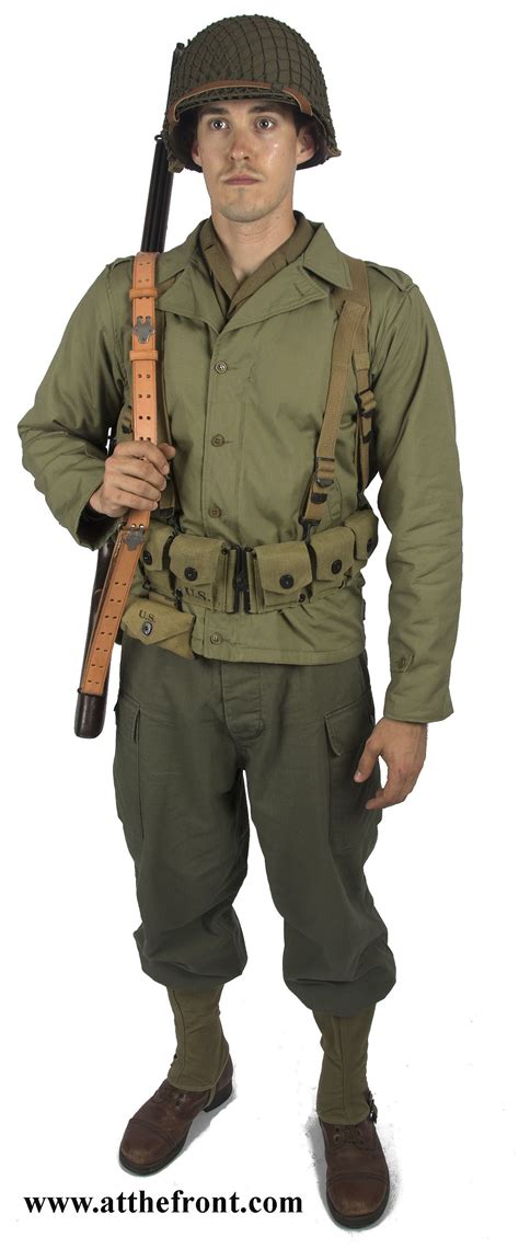 Reproduction Wwii Us Army Infantryman Uniform And Gear Package Atf