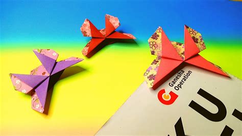 Lipat bagian bawah kertas hingga cara membuat pembatas buku dengan stempel : Cara Membuat Kupu Kupu Origami Untuk Pembatas Buku ...