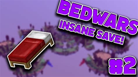 Insane Save Minecraft Bedwars Gameplay 2 Youtube