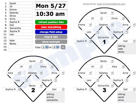 34 Softball Positions Diagram Wiring Diagram Database