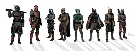 Mandalorian Covert Costume Concepts By The Shows Designer Brian