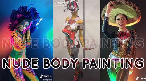 Naked Body Painting ART Two YouTube