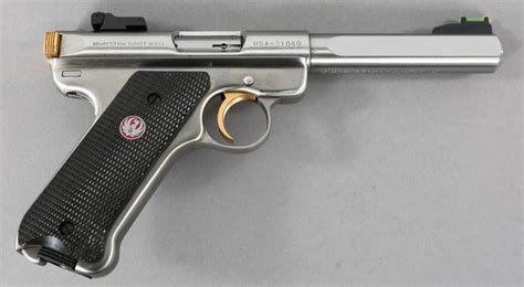 Sold At Auction Ruger Mark Ii 22lr Usa Target Pistol
