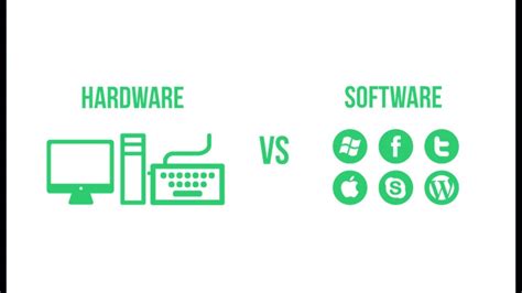 • software = programs software gives intelligence to the computer. Computer Fundamentals - Hardware vs Software - Learn How ...