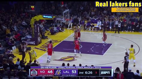 Los Angeles Lakers Full Highlights Vs Pelicans December 42020 Youtube