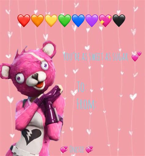 A Fortnite Valentines Day Card I Made 3 Loveroyalecard Fortnite