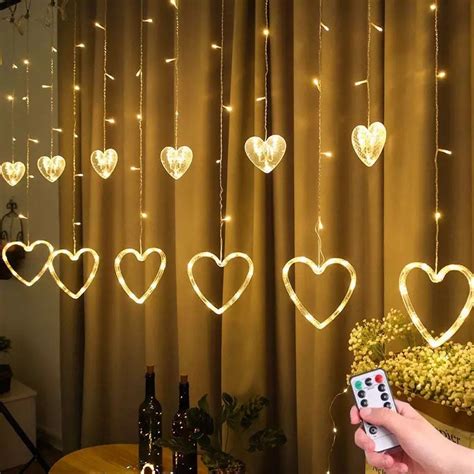 Heart Fairy Lights Etsy