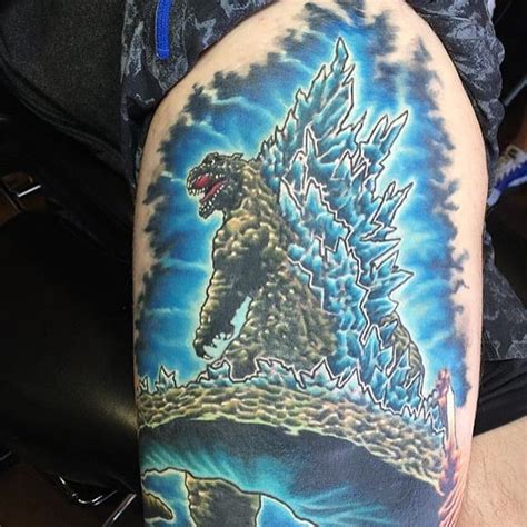 Immense Godzilla Tattoos Tattoodo