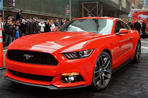 Photo Gallery 2015 Ford Mustang Debuts In New York City Mustang News