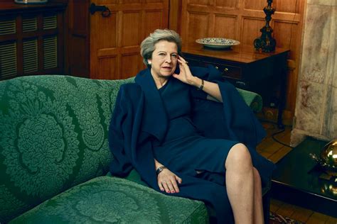theresa may s fashion instinct we dissect the prime minister s vogue shoot london evening