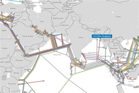 Some of these muscles are quite large and cover broad areas. Submarine cables linking Bangladesh to the Internet ...
