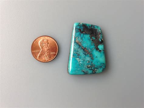 Indian Mountain Turquoise Cabochon Natural 44 Carat Cab Stone Untreated