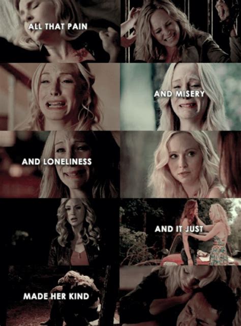 Klaus Mikaelson And Caroline Forbes Quotes