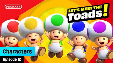 Games With Toads Marios Loyal Friends 🤗 Playnintendo Youtube