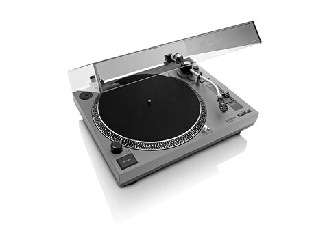 Buy Lenco L Matte Grey Rpm Direct Drive Usb Turntable For Vinyl With Integrated
