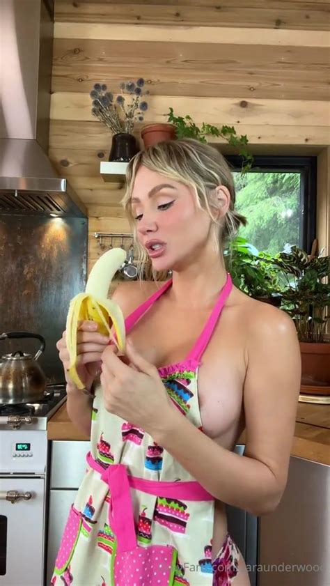 Sara Jean Underwood Banana Blowjob Onlyfans Video Leaked Lewd Influencers