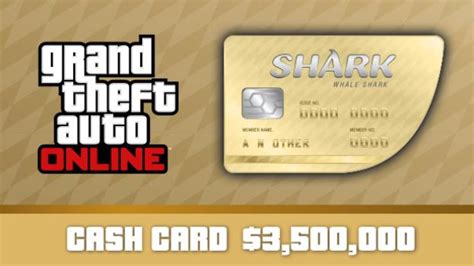 Buy Gta Online The Whale Shark Cash Card 3500000 And Download
