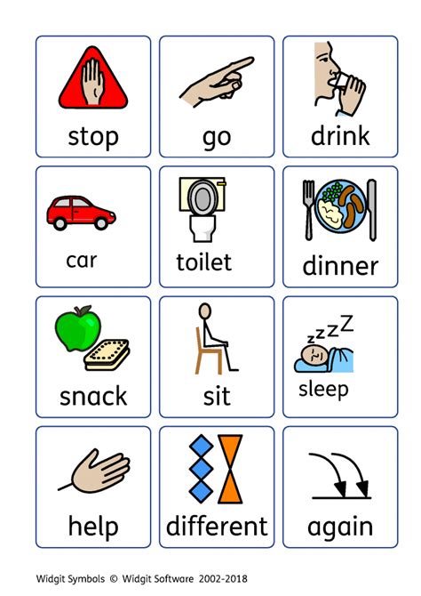 Free Printable Picture Symbols For Communication Printable Word Searches