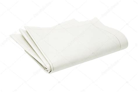 Folded Blank Newspaper Stock Photo By ©design56 12329700