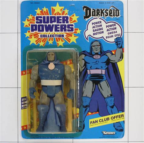 Darkseid Super Powers Kenner Kuschel Muschel