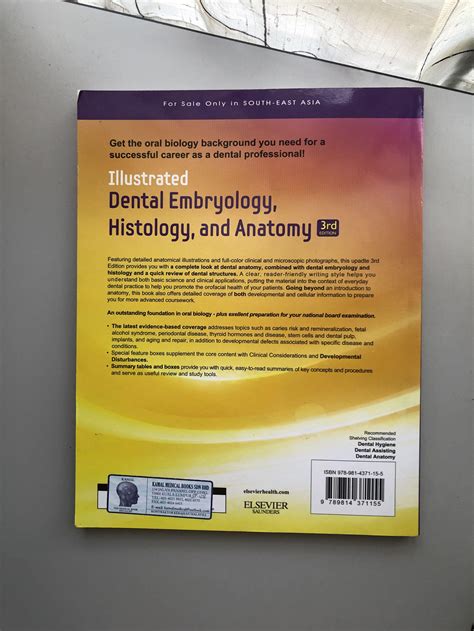Illustrated Dental Embryology Histology And Anatomy Rd Edition