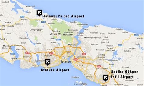 How far is Istanbul airport from city center?