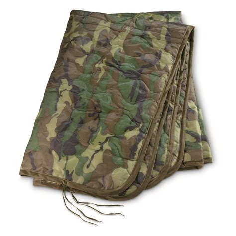 Us Military Style Poncho Liner 123876 Camo Rain Gear And Ponchos At