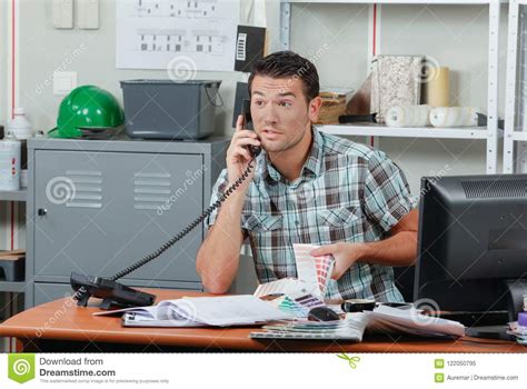 office worker getting angry stock image image of businessman telecommunications 122050795