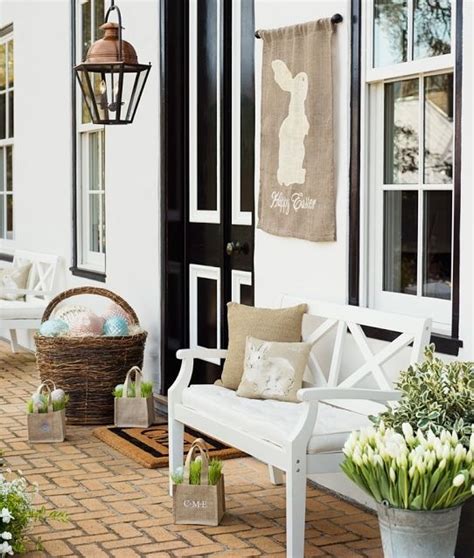 30 Cool Easter Porch Décor Ideas Digsdigs