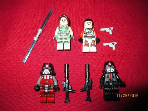LEGO Star Wars Minifigures LOT Satele Shan Jace Malcom Sith Troopers
