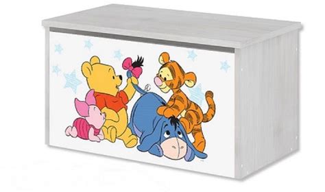 Der teppich hat die maße 80x50cm und. Disney Baby Winnie Pooh Spielzeugkiste aus Holz. Schöne ...