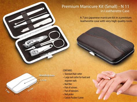 N Premium Manicure Kit In Leatherette Case Pc Small Best