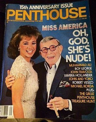 Penthouse Magazine Sept Vanessa Williams And George Burns