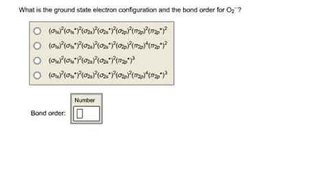 Notes on the electron configuration of particular elements: Solved: What Is The Ground State Electron Configuration An ...