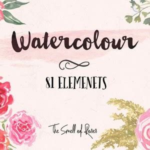 Free for commercial use high quality images Watercolor Flower Brushes - The Smell of Roses - Photoshop ...