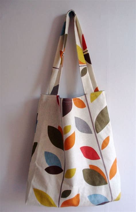 Make Your Own Tote Bag And Zipped Pouch Tree Fall