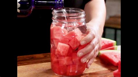 How To Make Watermelon Infused Vodka Youtube