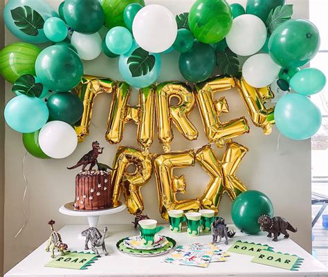 Three Rex Birthday Party Mrsmeganjane Lifestyle
