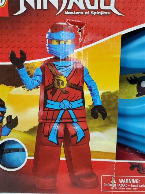 Lego Ninjago Nya Prestige Costume~ Size Small 4 6~ New Sealed Box